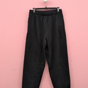 Victoria Secret PINK Campus Fleece Sweatpants Medium Black